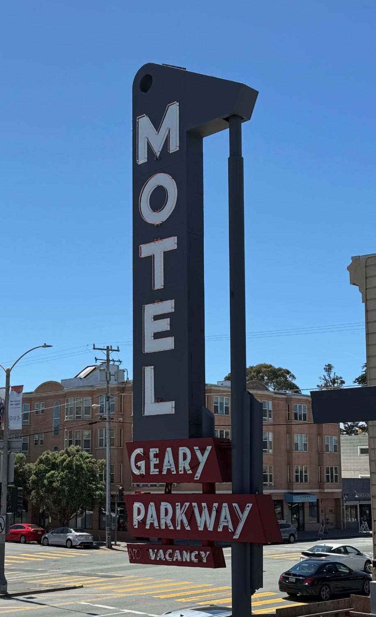 Geary Parkway Motel San Francisco Exteriör bild